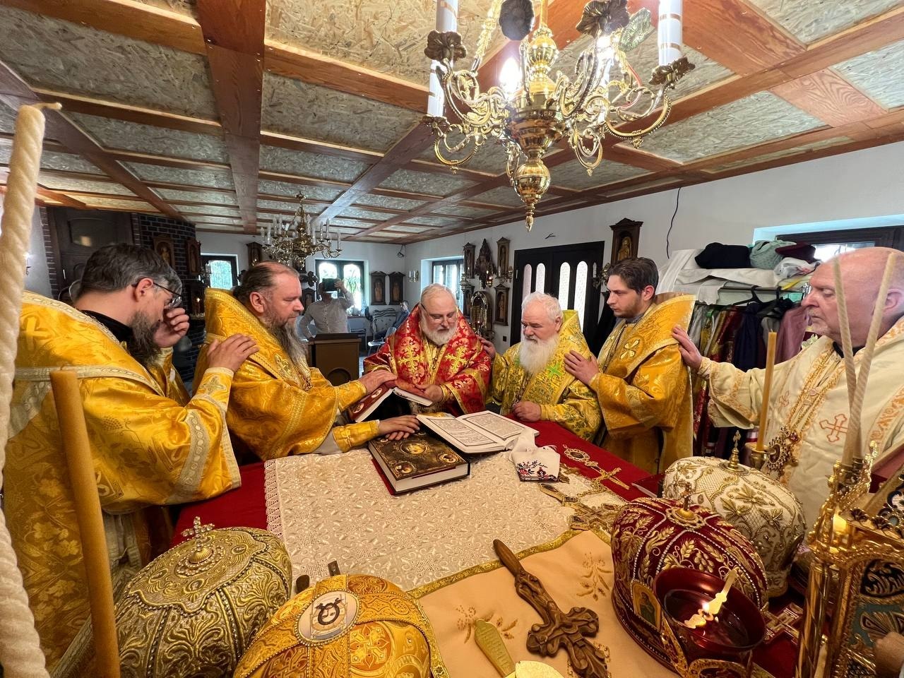 Архиєрейська хіротонія ігумена Тихона (Магори) на Єпископа Львівського та Самбірського