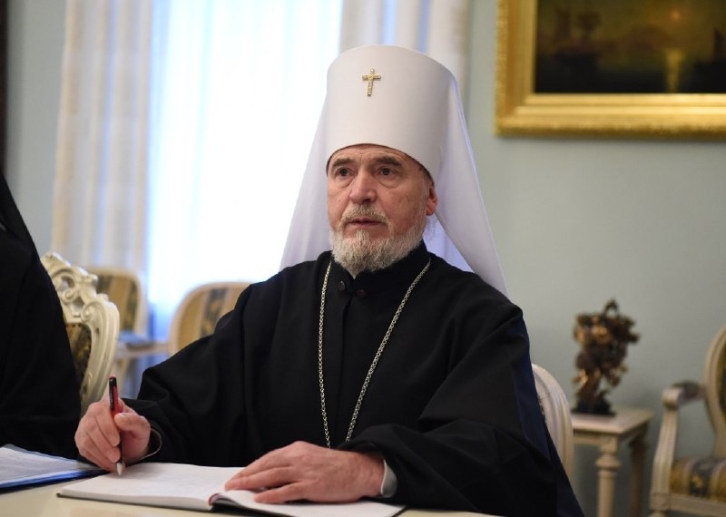 вітання з нагоди річниці  архієрейської хіротонії Високопреосвященного Філарета (Панку), Митрополита Фалештського, Екзарха Молдови